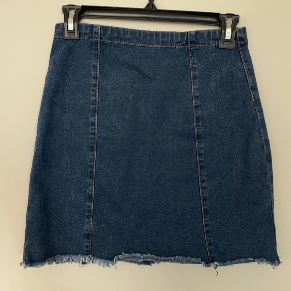 Denim Mini Skirt - Picture 2 of 3